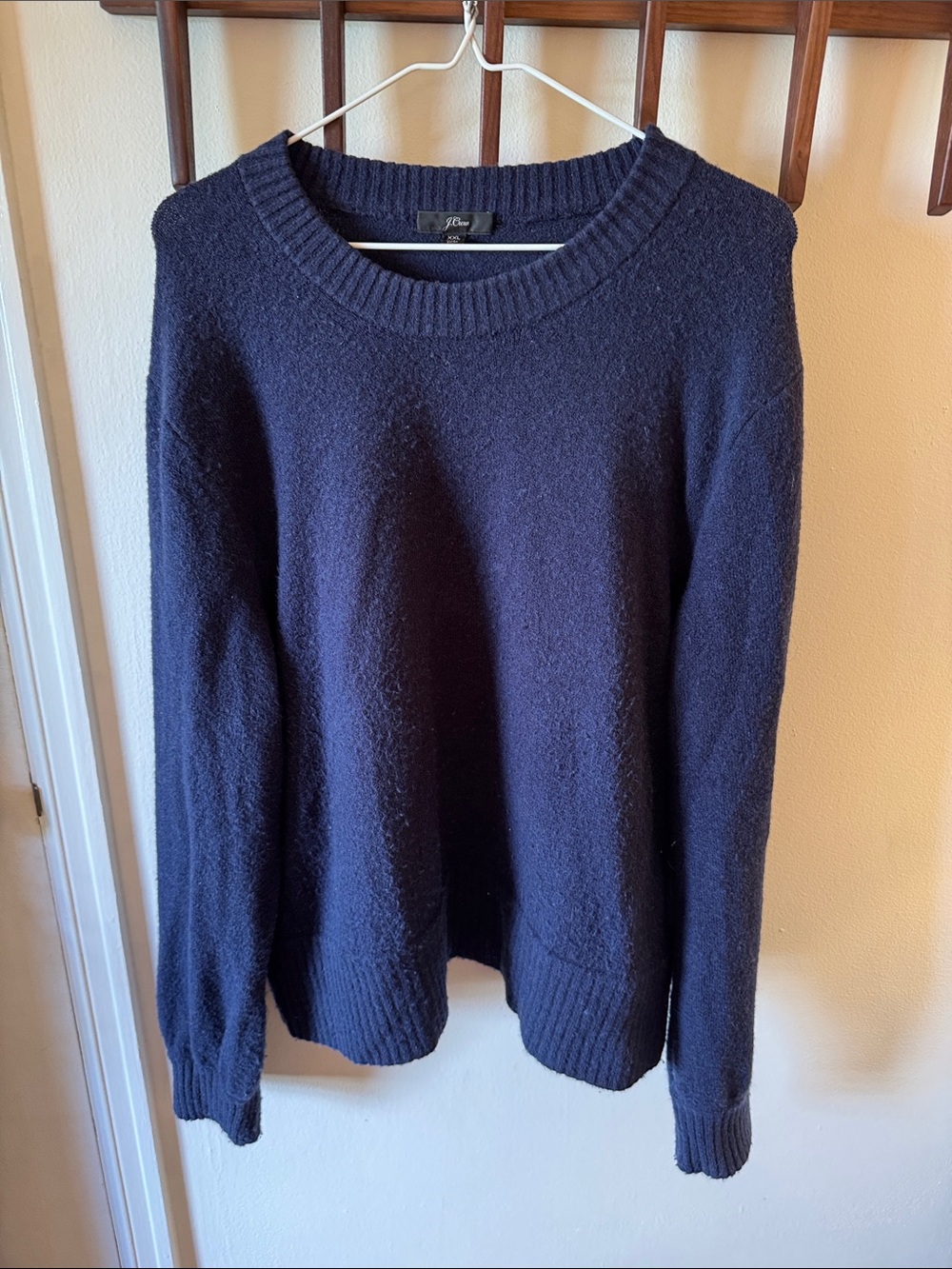 J. Crew Navy Crewneck Sweater